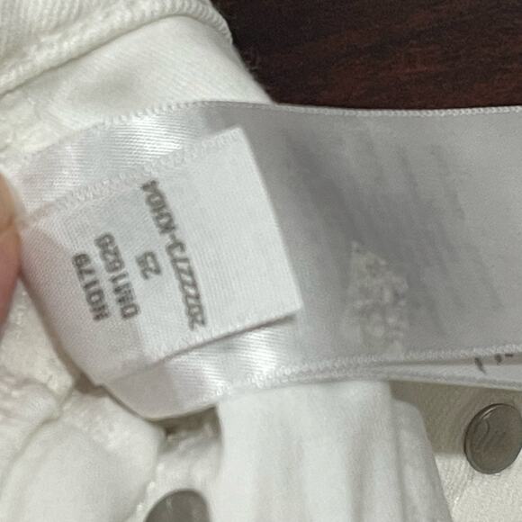 Madewell The '90s Straight Crop Jean Size 25 in Tile White - Picture 9 of 10